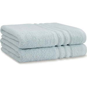 Světle modré froté bavlněné osušky v sadě 2 ks 90x140 cm Zero Twist – Catherine Lansfield obraz