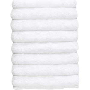 Bílý froté bavlněný ručník 50x70 cm Inu – Zone obraz