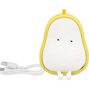 Žluté/bílé dětské noční světlo Pear – Rex London obraz