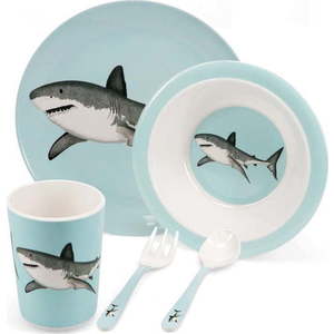 Dětská jídelní sada 5 ks Sharks – Rex London obraz