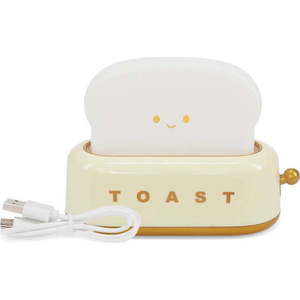 Žluté/bílé dětské noční světlo Toaster – Rex London obraz