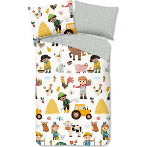 Bavlněné dětské povlečení na jednolůžko 140x200 cm Farm – Good Morning obraz
