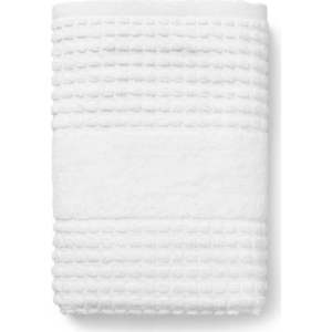 Bílý froté ručník z Bio bavlny 50x100 cm Check – JUNA obraz