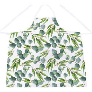 Zelená bavlněná zástěra Butter Kings Floating Eucalyptus obraz