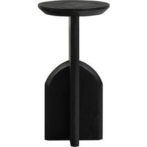 Kulatý odkládací stolek z masivu akácie ø 30 cm Kioni – WOOOD obraz