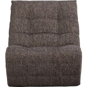 Antracitové polohovací relaxační křeslo Hein – WOOOD obraz