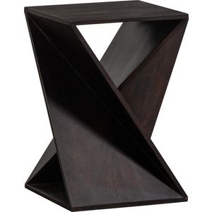 Odkládací stolek z masivu akácie 41x41 cm Ikem – WOOOD obraz