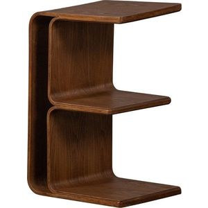 Odkládací stolek v dekoru ořechu 32x40 cm Frey – WOOOD obraz