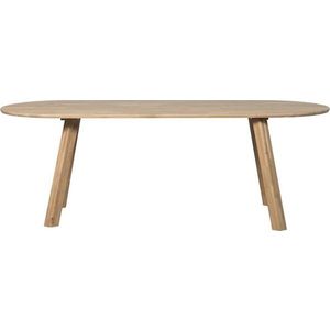 Jídelní stůl z dubového dřeva 90x220 cm Tablo – WOOOD obraz