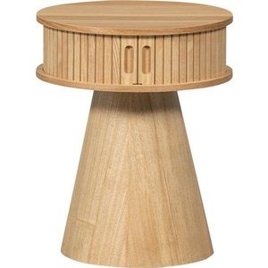 Noční stolek v dekoru borovice v přírodní barvě Karri – WOOOD obraz