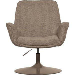 Béžové křeslo s nastavitelnou výškou sedadla Marten – WOOOD obraz