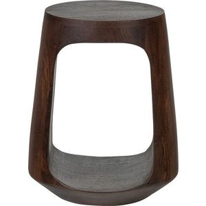 Kulatý odkládací stolek z mangového dřeva ø 33 cm Bayo – WOOOD obraz