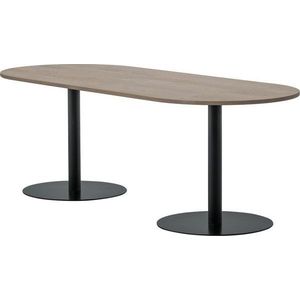 Jídelní stůl s deskou z dubového dřeva 90x220 cm Tablo – WOOOD obraz