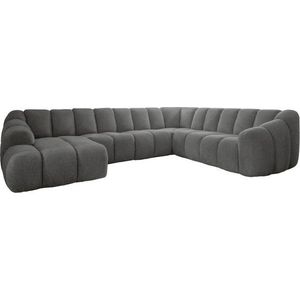 Šedá rohová pohovka (pravý roh/do "U") Shell – Miuform obraz