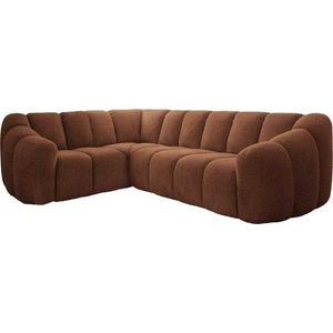 Rohová pohovka v terakotové barvě (levý roh/do L) Shell – Miuform obraz