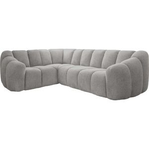 Světle šedá rohová pohovka (levý roh/do L) Shell – Miuform obraz