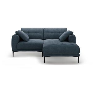 Tmavě modrá rohová pohovka (pravý roh/s lenoškou) Bemy – Micadoni obraz