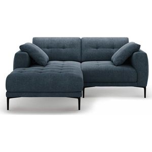 Tmavě modrá rohová pohovka (levý roh/s lenoškou) Bemy – Micadoni obraz