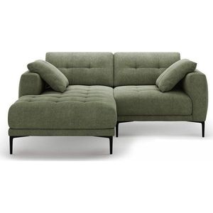 Zelená rohová pohovka (levý roh/s lenoškou) Bemy – Micadoni obraz