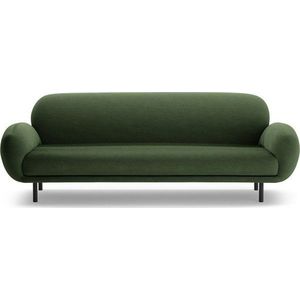 Zelená pohovka z textilie bouclé 208 cm Poppy – Micadoni obraz