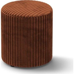 Manšestrový taburet v cihlové barvě Dia – Micadoni obraz