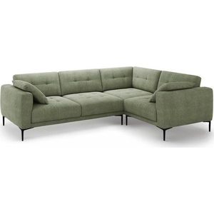 Zelená rohová pohovka (pravý roh/do L) Bemy – Micadoni obraz