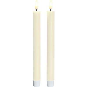 LED svíčky v sadě 2 ks na baterky (výška 22 cm) Sille – Sirius obraz