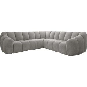 Světle šedá rohová pohovka Shell – Miuform obraz
