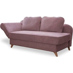 Starorůžová manšestrová lenoška (levý roh) Chic Charlotte – Miuform obraz