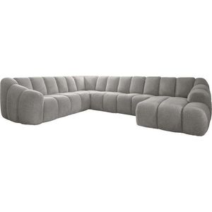 Světle šedá rohová pohovka (levý roh/do "U") Shell – Miuform obraz