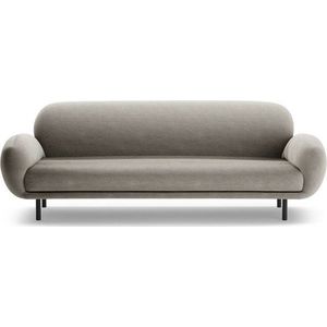 Šedá pohovka z textilie bouclé 208 cm Poppy – Micadoni obraz