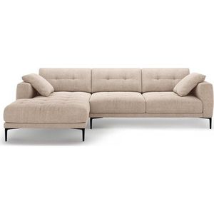 Světle hnědá rohová pohovka (levý roh/s lenoškou) Bemy – Micadoni obraz