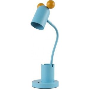 Světle modrá dětská lampička Mouse – GTV obraz