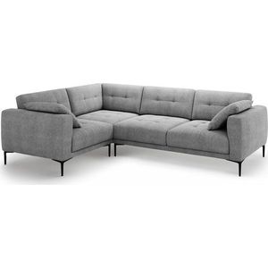 Šedá rohová pohovka (levý roh/do L) Bemy – Micadoni obraz