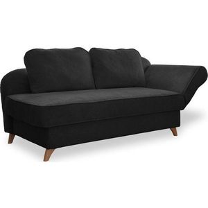 Antracitová manšestrová lenoška (pravý roh) Chic Charlotte – Miuform obraz