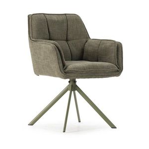 Zelená čalouněná jídelní křesla v sadě 2 ks Keiko – Marckeric obraz