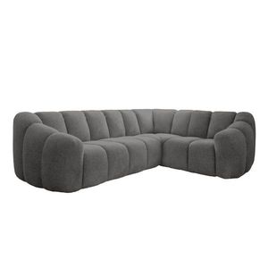 Šedá rohová pohovka (pravý roh/do L) Shell – Miuform obraz