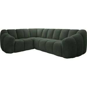 Tmavě zelená rohová pohovka (levý roh/do L) Shell – Miuform obraz