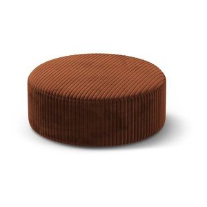 Manšestrový taburet v cihlové barvě Dia – Micadoni obraz