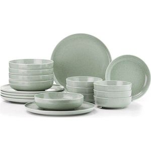 Porcelánová jídelní sada 18 ks – Hermia obraz