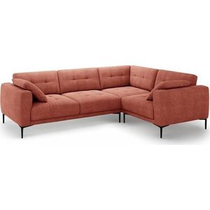 Rohová pohovka v cihlové barvě (pravý roh/do L) Bemy – Micadoni obraz