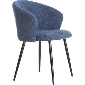 Modrá kovová jídelní křesla v sadě 2 ks Radaja – Light & Living obraz