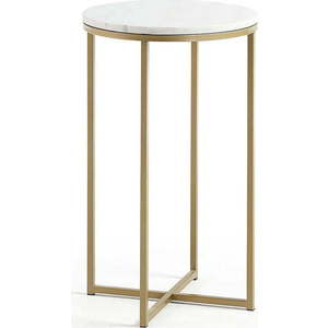 Odkládací stolek Kave Home Shefield, ø 43 cm obraz