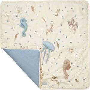 Světle žlutá dětská hrací podložka 80x80 cm Sea Garden – Cam Cam Copenhagen obraz