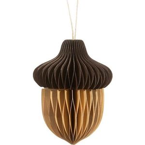 Papírová závěsná dekorace Honeycomb Acorn – Sass & Belle obraz