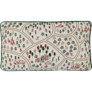 Dekorační polštář s příměsí lnu 30x50 cm Ski Village – Catherine Lansfield obraz