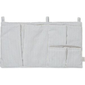 Světle modrý kapsář na dětskou postýlku z Bio bavlny 42 cm Classic Stripes Blue – Cam Cam Copenhagen obraz