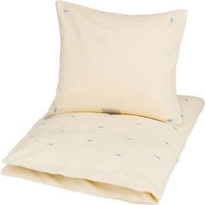 Světle žluté dětské povlečení do postýlky z Bio bavlny 70x100 cm Sea Garden – Cam Cam Copenhagen obraz