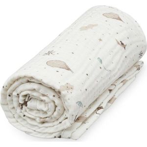 Slonovinová dětská deka z Bio bavlny 100x100 cm Dreamland – Cam Cam Copenhagen obraz