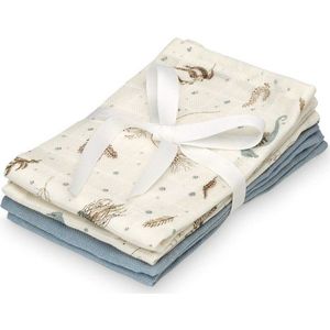 Světle žlutá žínky v sadě 4 ks z Bio bavlny 30x30 cm Sea Garden – Cam Cam Copenhagen obraz